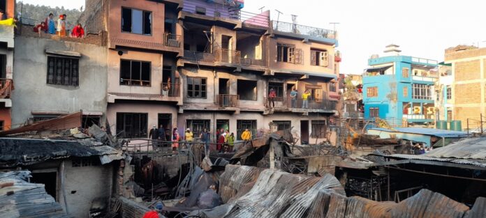 Damauli fire 1
